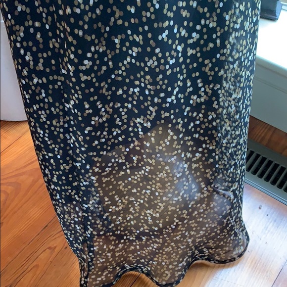 FLP Sleeveless Dress Size 12 Blk/Brown/Taupe/White - Picture 4 of 7